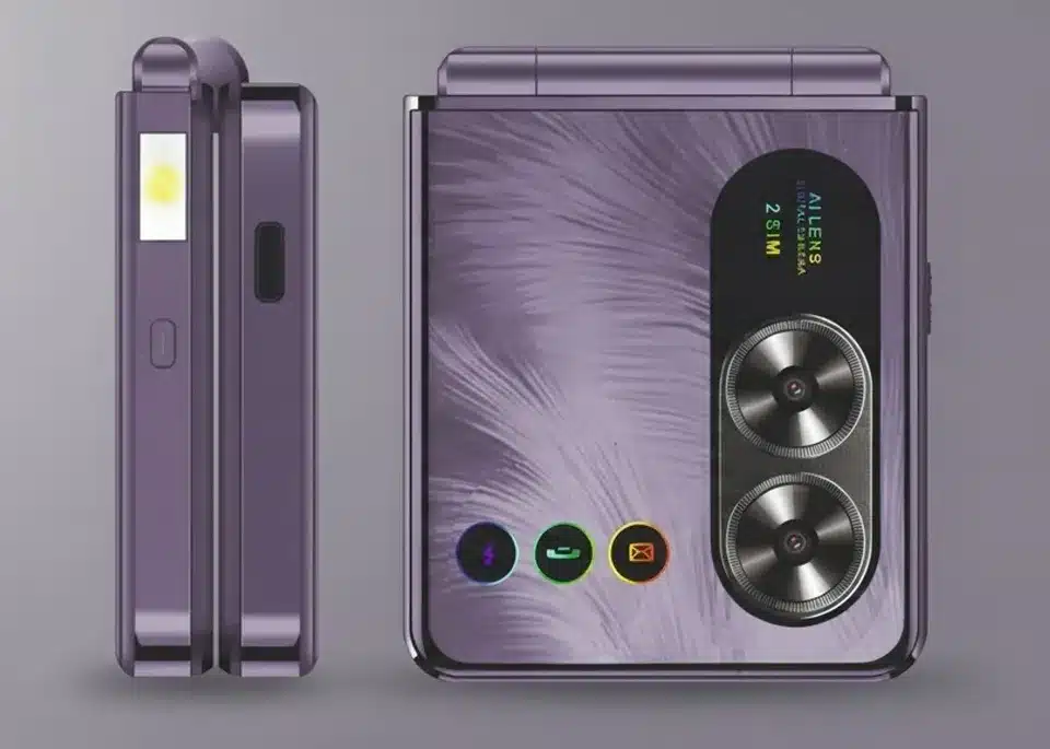 Dual Lens Flip Compact