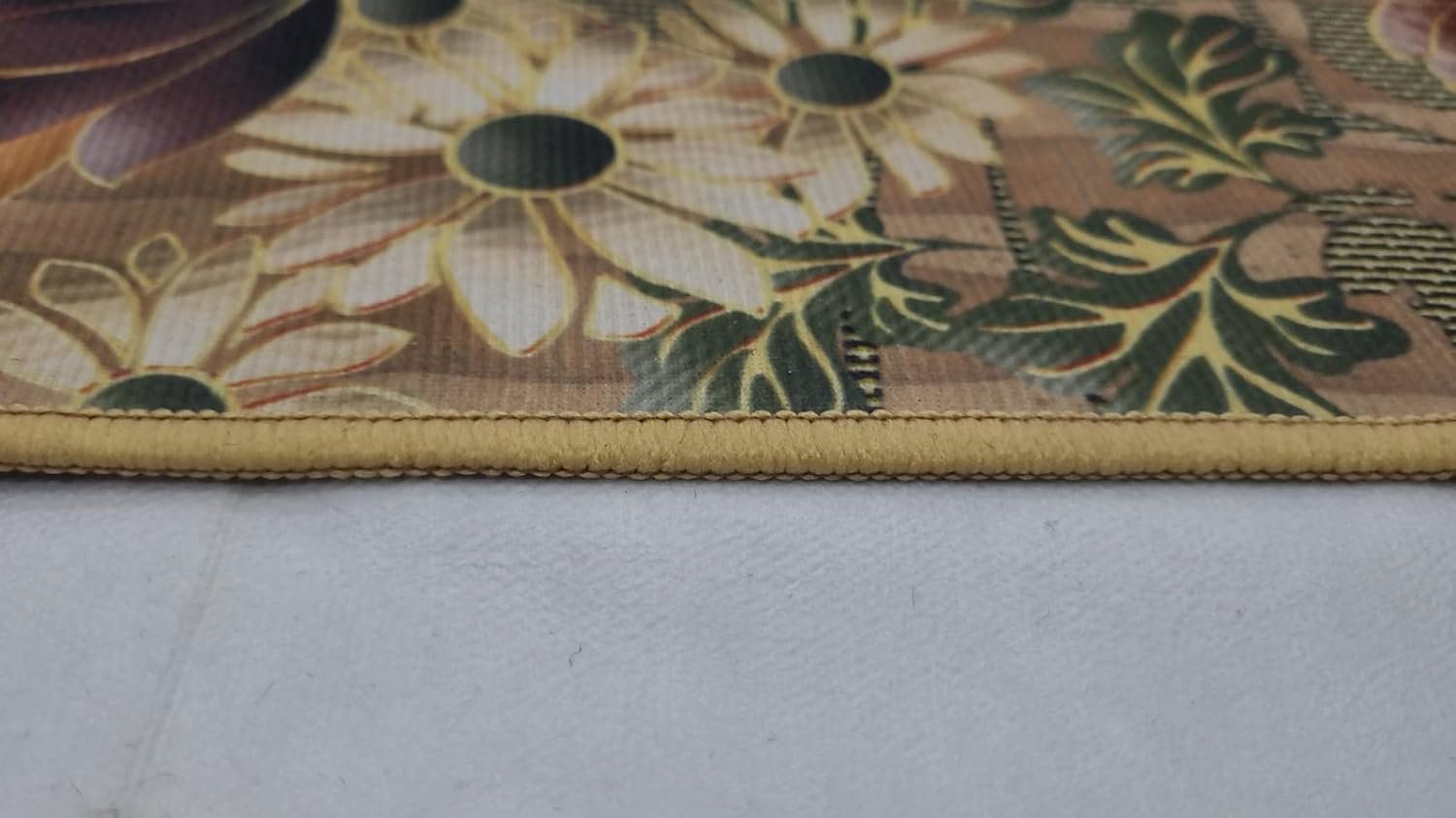 Overseas Printed Polyester Mink Fabric with Anti Slip Dotted Felt