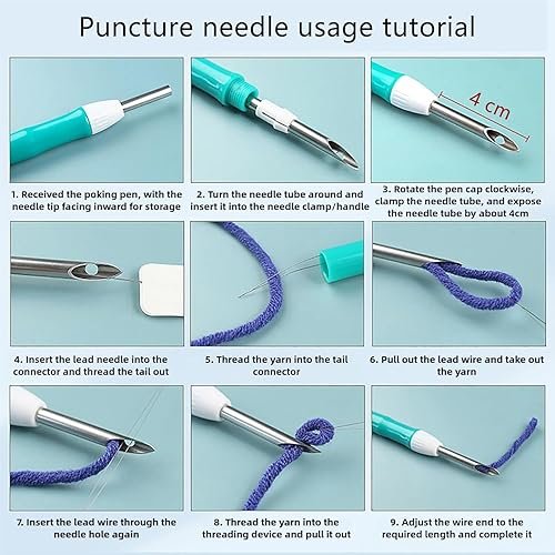 Sunflower Punch Needle Kit: Beginner Embroidery with Yarn